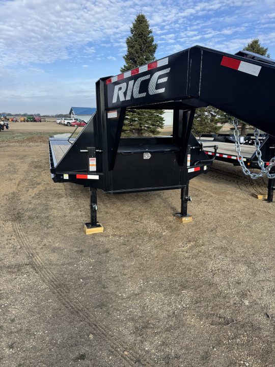New 2026 Rice Trailers DOG22255 Deckover Trailer
