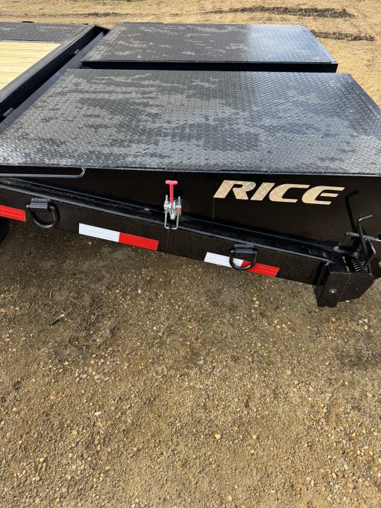 New 2026 Rice Trailers DOG22255 Deckover Trailer