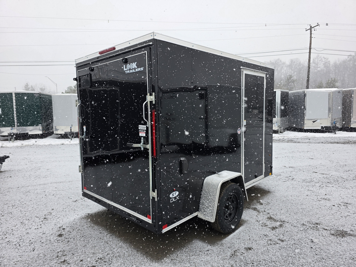 New 2026 Look Trailers ST DLX NEW 6X10 - RAMP Cargo / Enclosed Trailer
