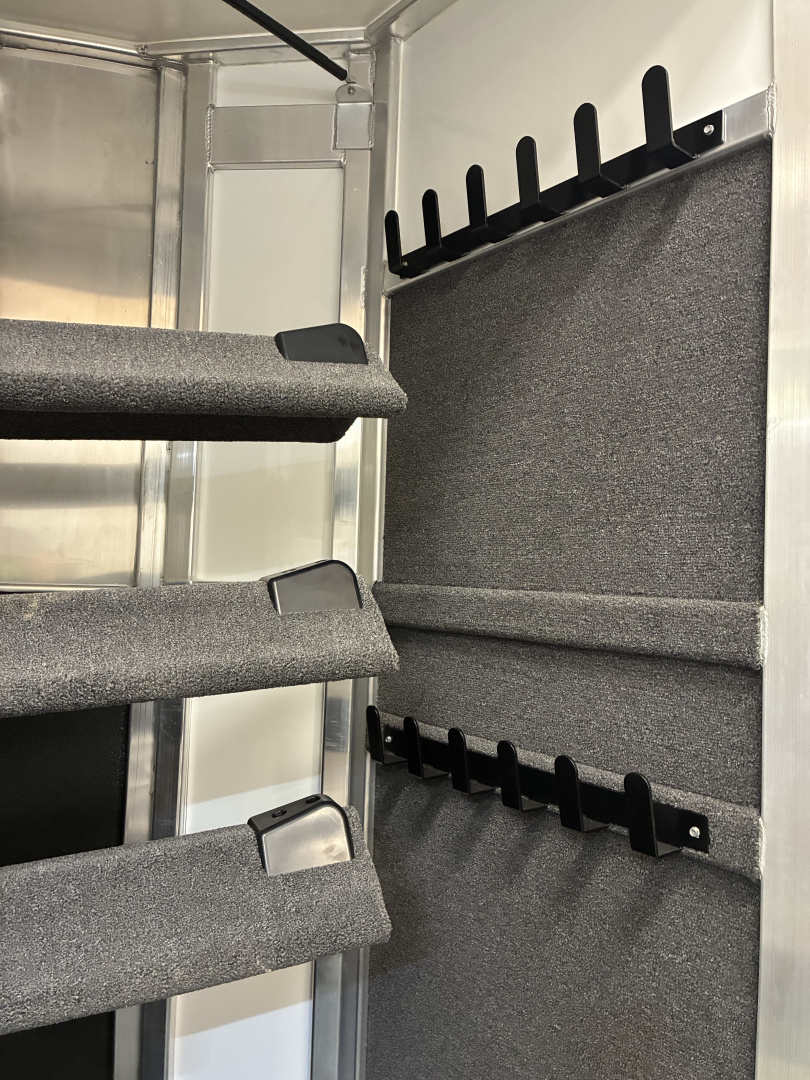 New 2026 Cimarron Trailers 3 Horse 10' 8" Trail Boss Conversions Living Quarters Horse Trailer