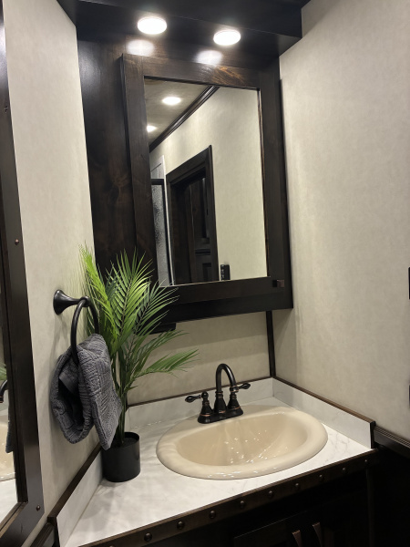 New 2026 Cimarron Trailers 3 Horse 10' 8" Trail Boss Conversions Living Quarters Horse Trailer