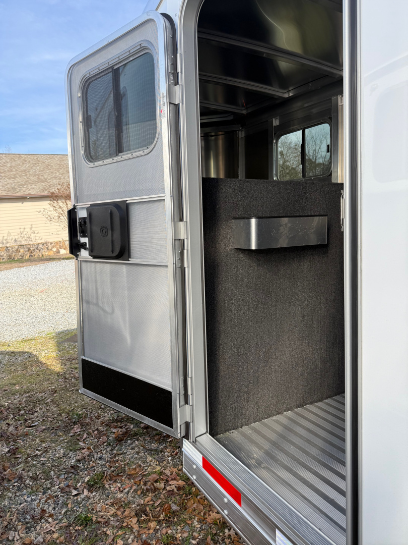 New 2026 Exiss Trailers STC Gooseneck 6824 Stock / Stock Combo Trailer