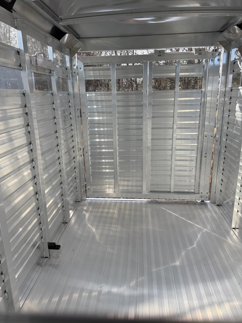 New 2026 Exiss Trailers STC Gooseneck 6824 Stock / Stock Combo Trailer