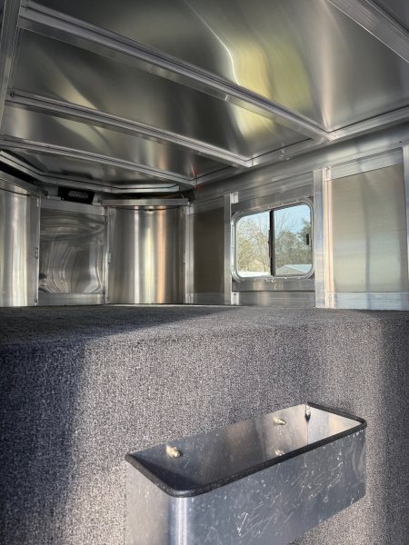 New 2026 Exiss Trailers STC Gooseneck 6824 Stock / Stock Combo Trailer