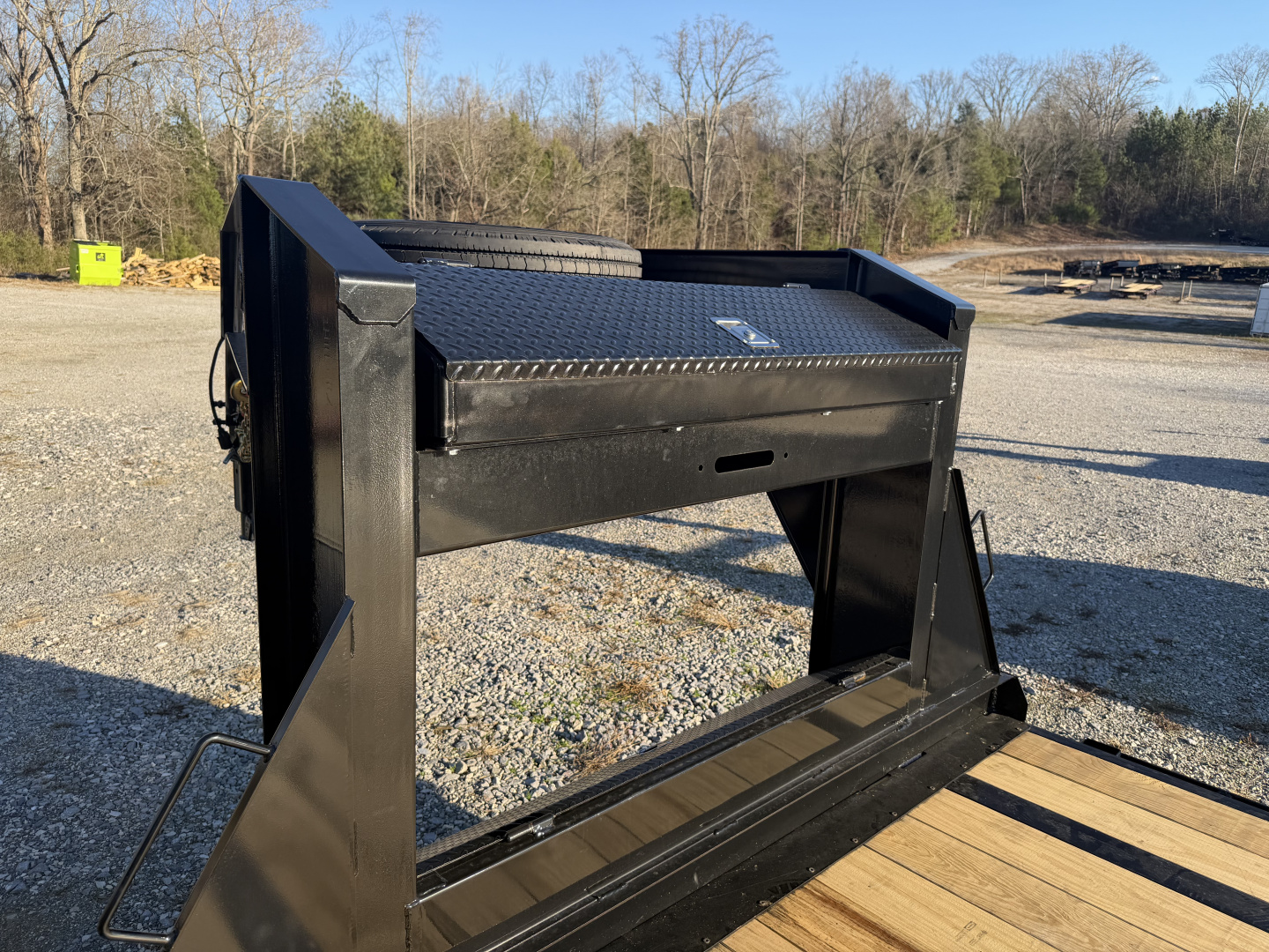 New 2026 Liberty LF16K Flatbed Trailer, SLIDE IN RAMPS, 17.5K GVWR