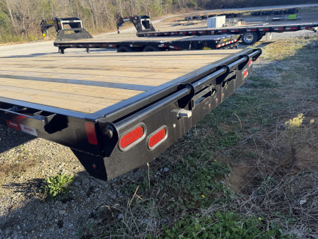 New 2026 Liberty LF16K Flatbed Trailer, SLIDE IN RAMPS, 17.5K GVWR