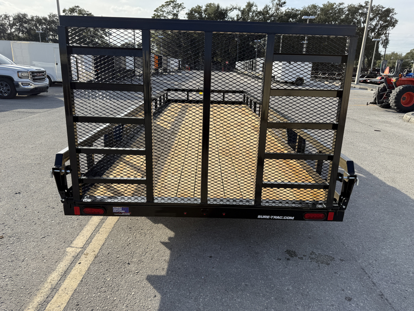 New 2026 Sure-Trac 7x20 Tube Top 10K Utility Trailer