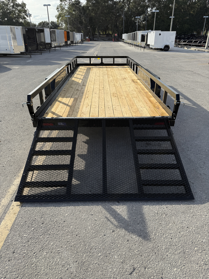 New 2026 Sure-Trac 7x20 Tube Top 10K Utility Trailer