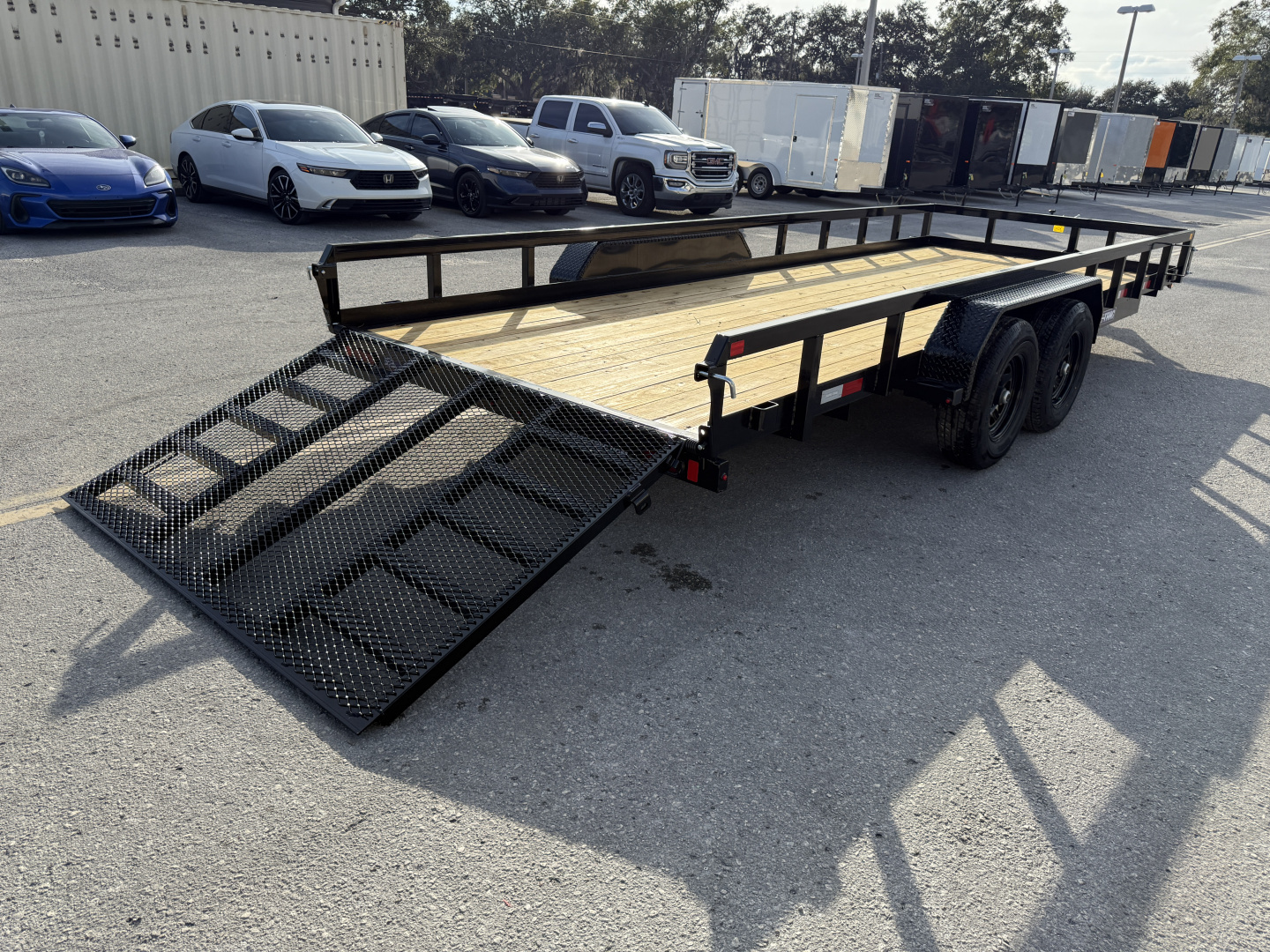 New 2026 Sure-Trac 7x20 Tube Top 10K Utility Trailer
