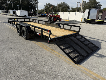 New 2026 Sure-Trac 7x20 Tube Top 10K Utility Trailer