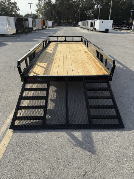 New 2026 Sure-Trac 7x20 Tube Top 10K Utility Trailer