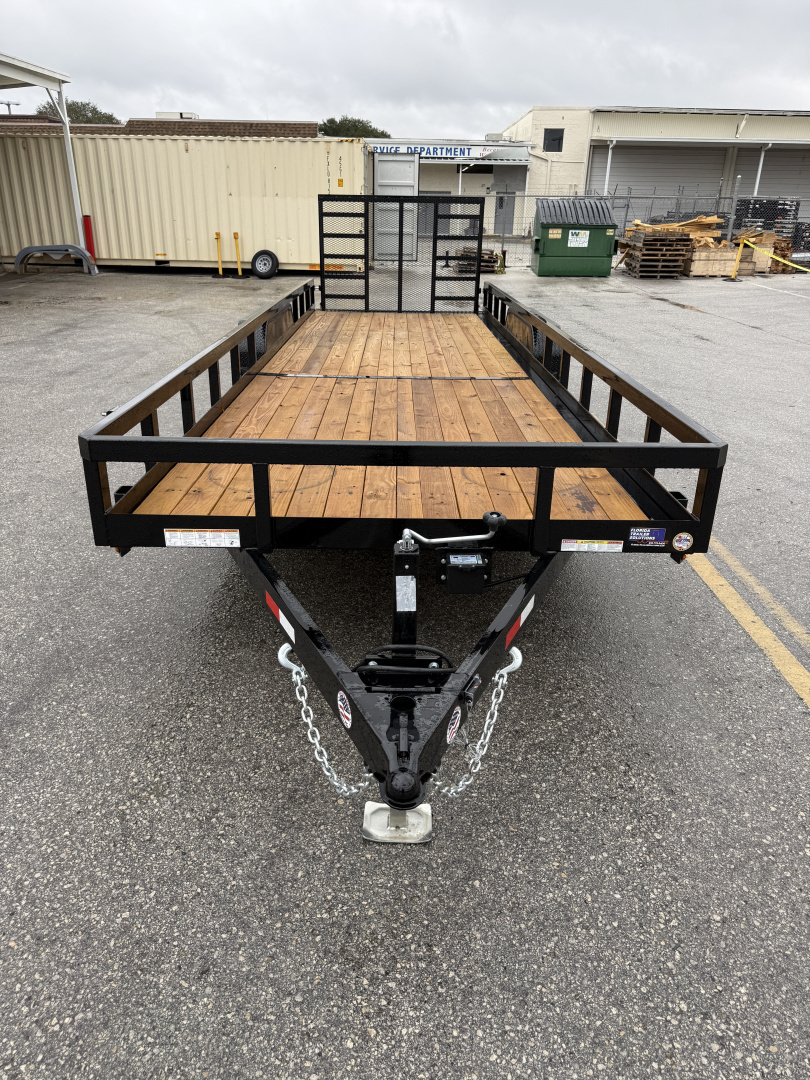 New 2026 Sure-Trac 7x24 10K Utility Trailer