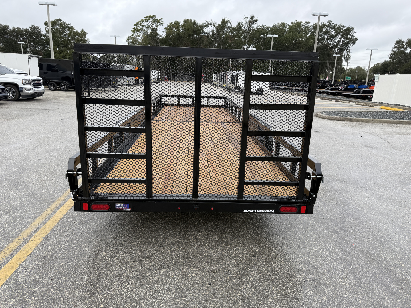 New 2026 Sure-Trac 7x24 10K Utility Trailer
