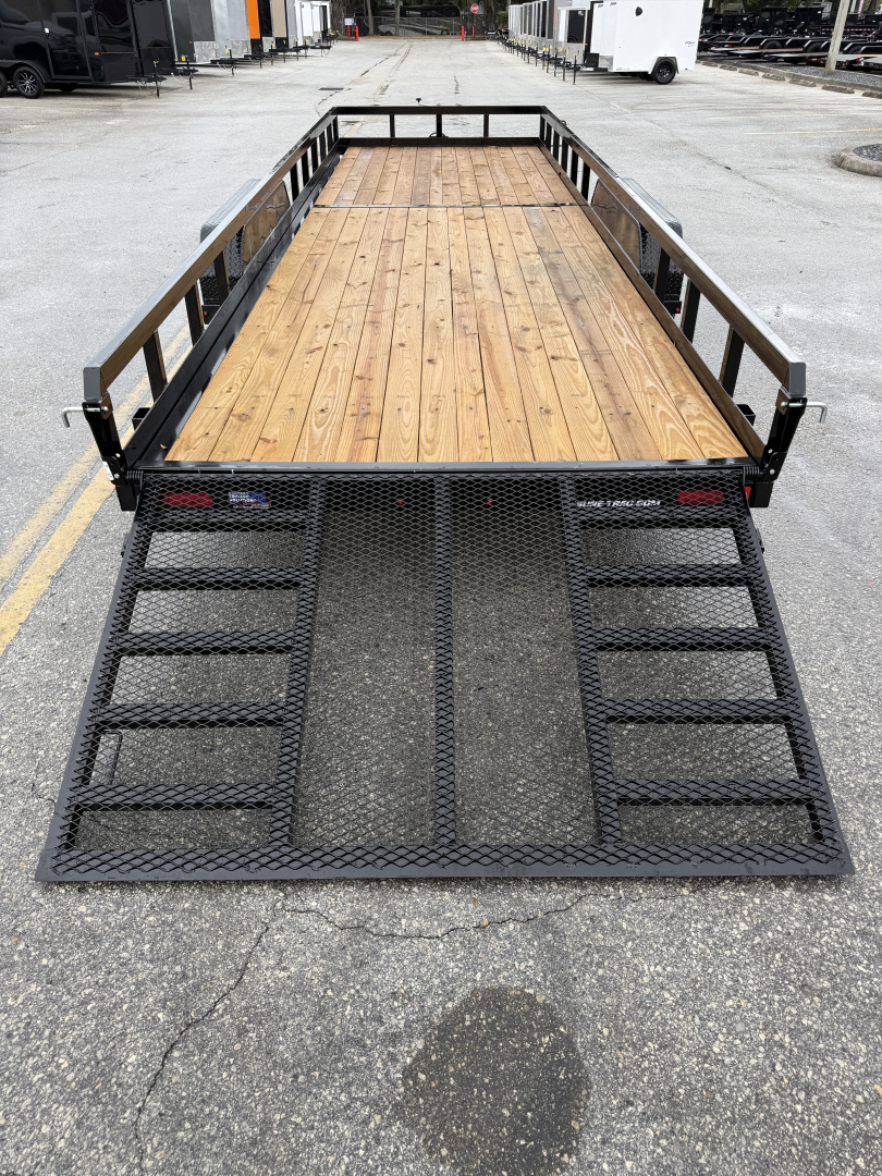 New 2026 Sure-Trac 7x24 10K Utility Trailer