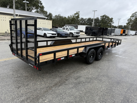 New 2026 Sure-Trac 7x24 10K Utility Trailer