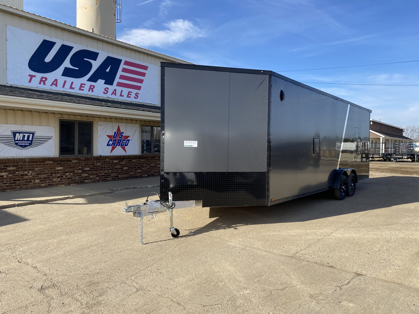 New 2026 Lightning Trailers 7.5X29 7K Radar Package Snowmobile Trailer