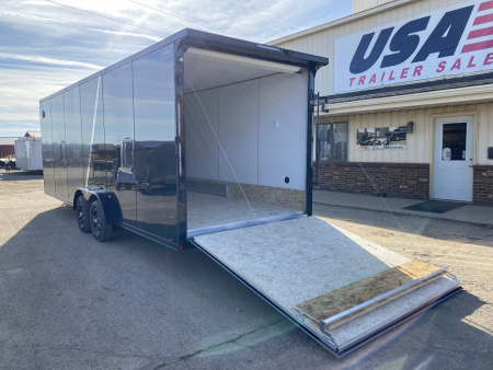 New 2026 Lightning Trailers 7.5X29 7K Radar Package Snowmobile Trailer