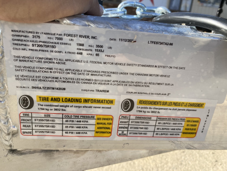 New 2026 Lightning Trailers 7.5X29 7K Radar Package Snowmobile Trailer