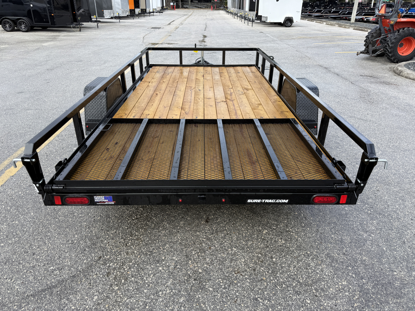 New 2026 Sure-Trac 7x14 5K Utility Trailer