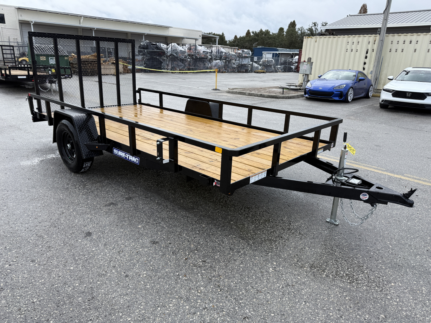 New 2026 Sure-Trac 7x14 5K Utility Trailer