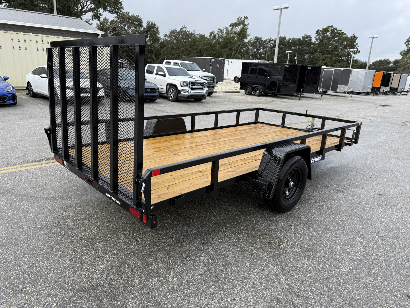 New 2026 Sure-Trac 7x14 5K Utility Trailer