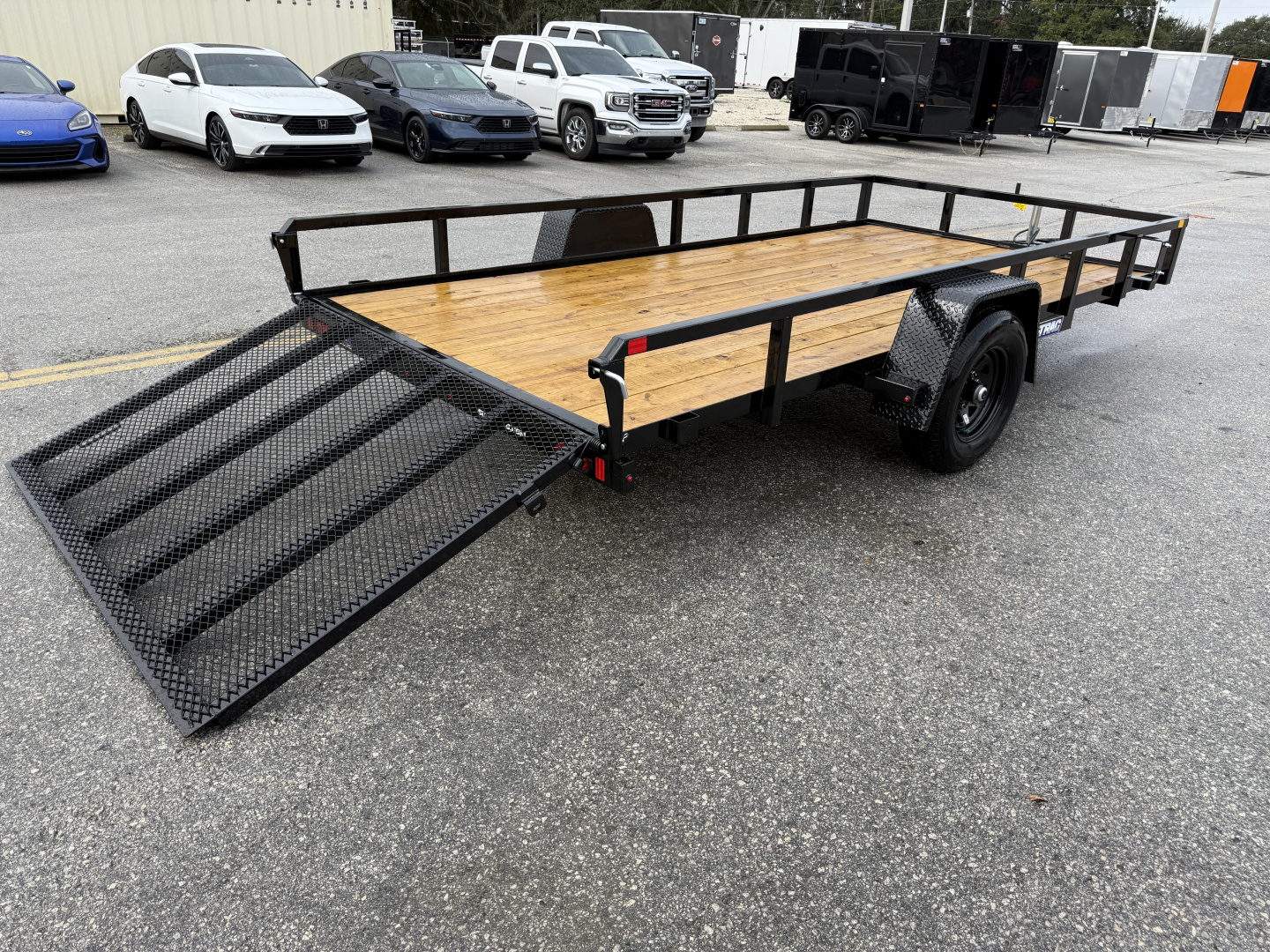 New 2026 Sure-Trac 7x14 5K Utility Trailer