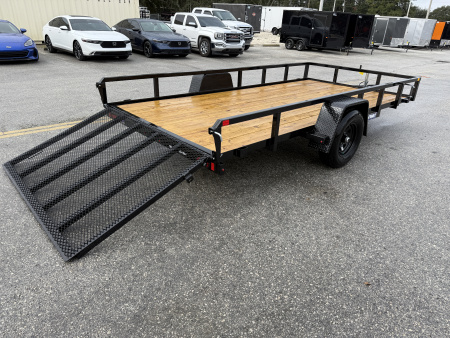 New 2026 Sure-Trac 7x14 5K Utility Trailer