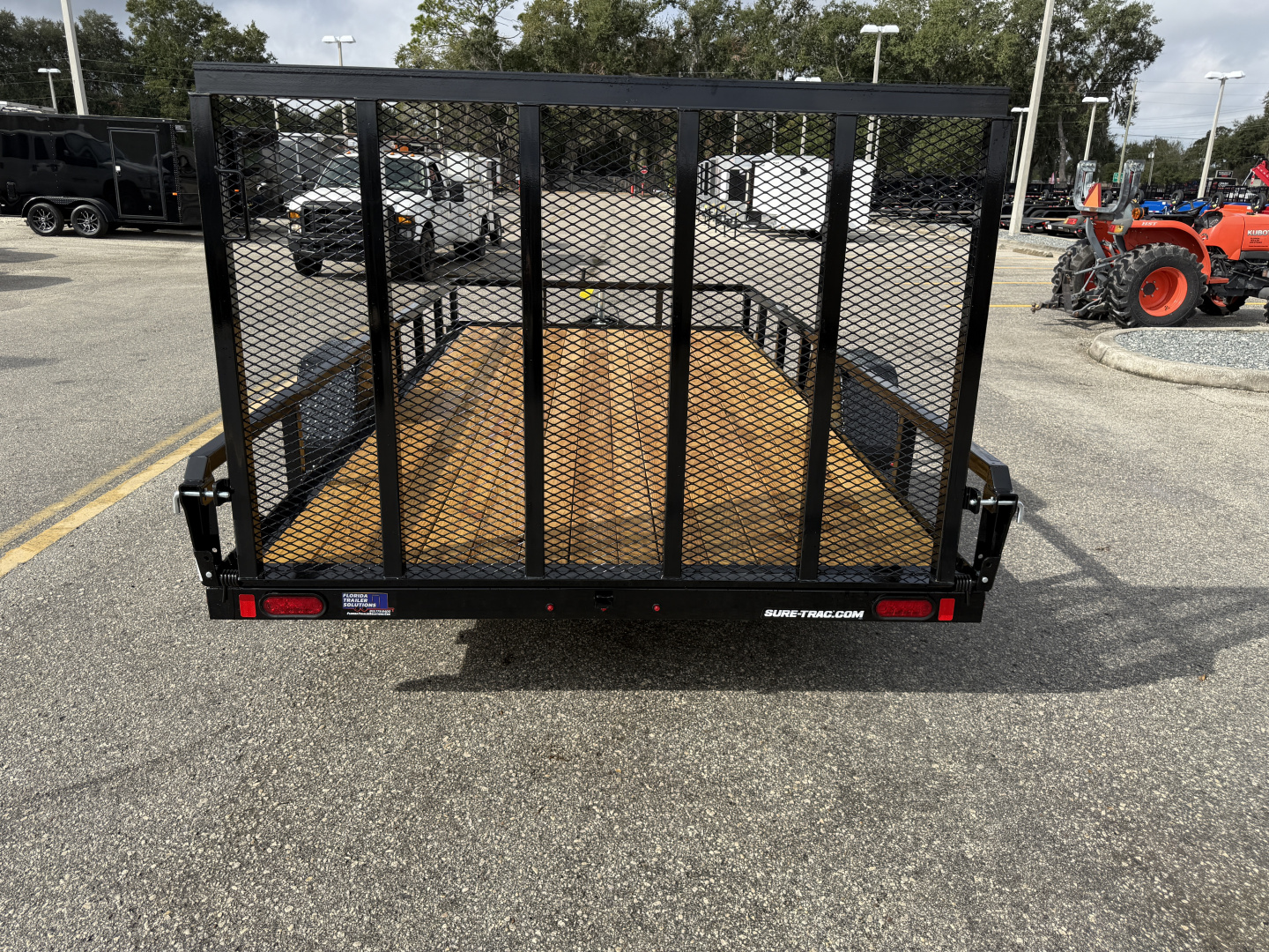 New 2026 Sure-Trac 7x14 5K Tube Top Utility Trailer