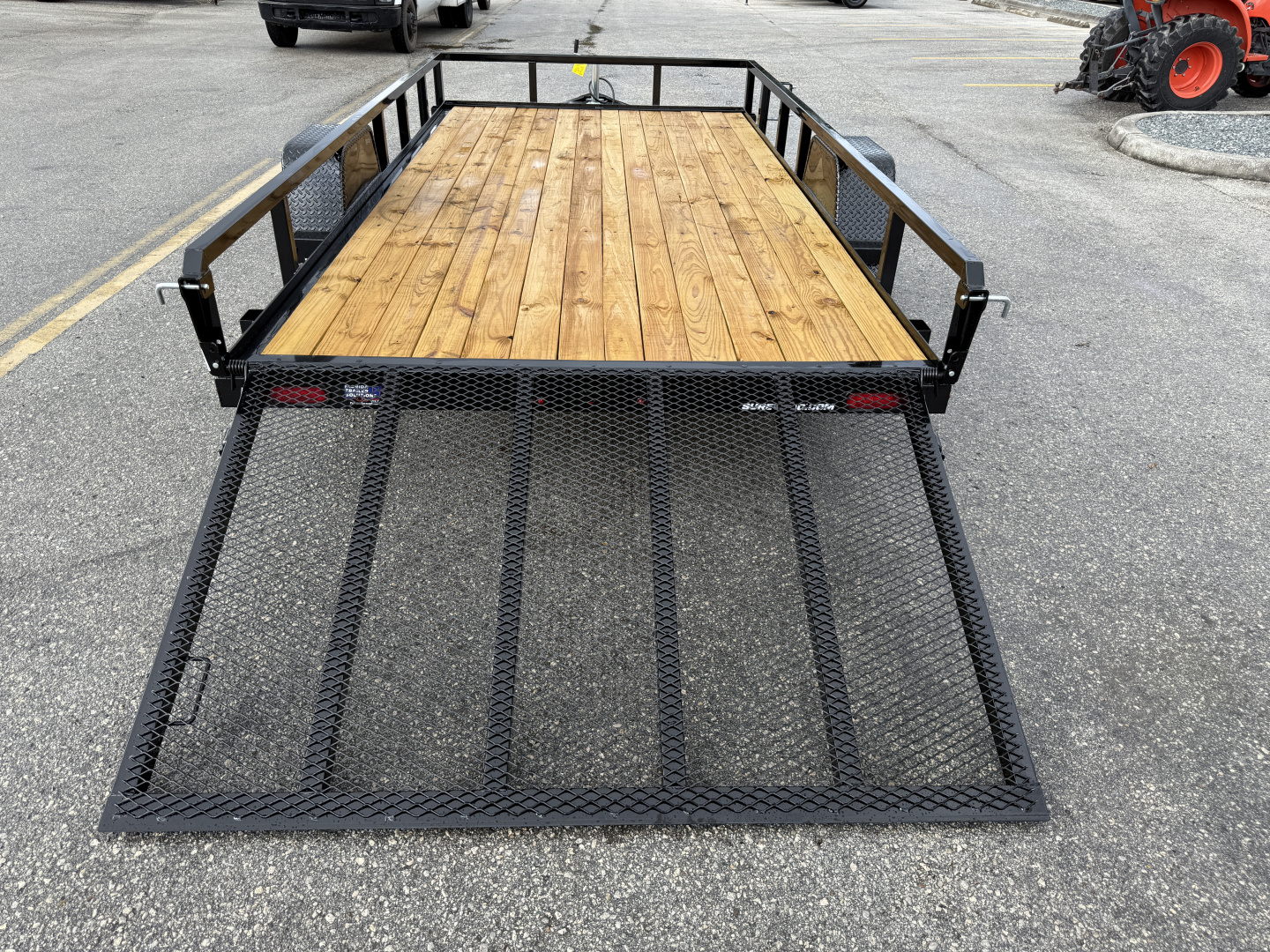 New 2026 Sure-Trac 7x14 5K Tube Top Utility Trailer