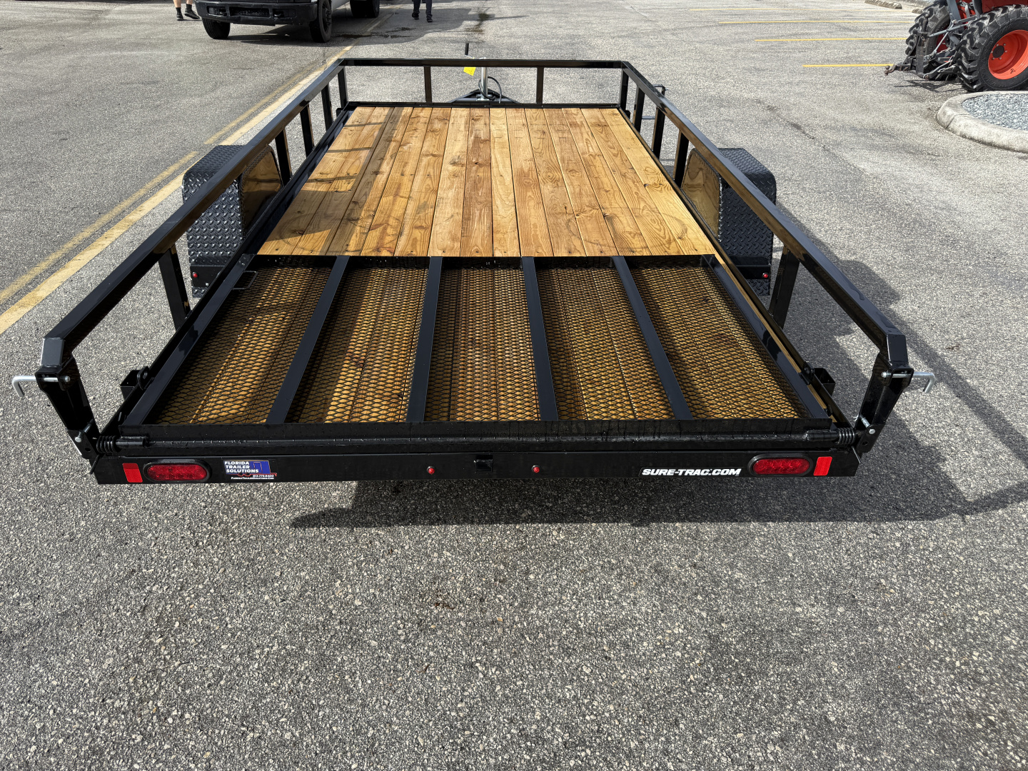 New 2026 Sure-Trac 7x14 5K Tube Top Utility Trailer
