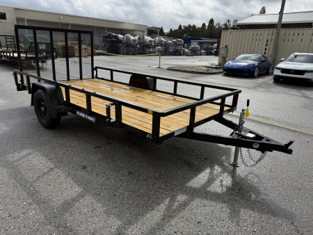 New 2026 Sure-Trac 7x14 5K Tube Top Utility Trailer