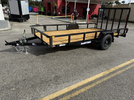 New 2026 Sure-Trac 7x14 5K Tube Top Utility Trailer