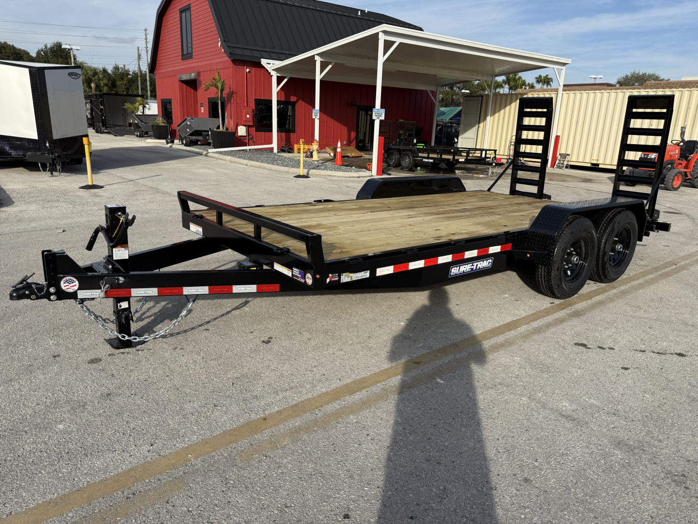New 2026 Sure-Trac 7X16 (14+2) 14K Equipment Trailer