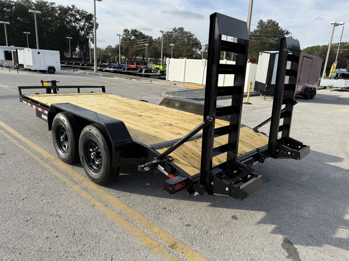 New 2026 Sure-Trac 7X16 (14+2) 14K Equipment Trailer