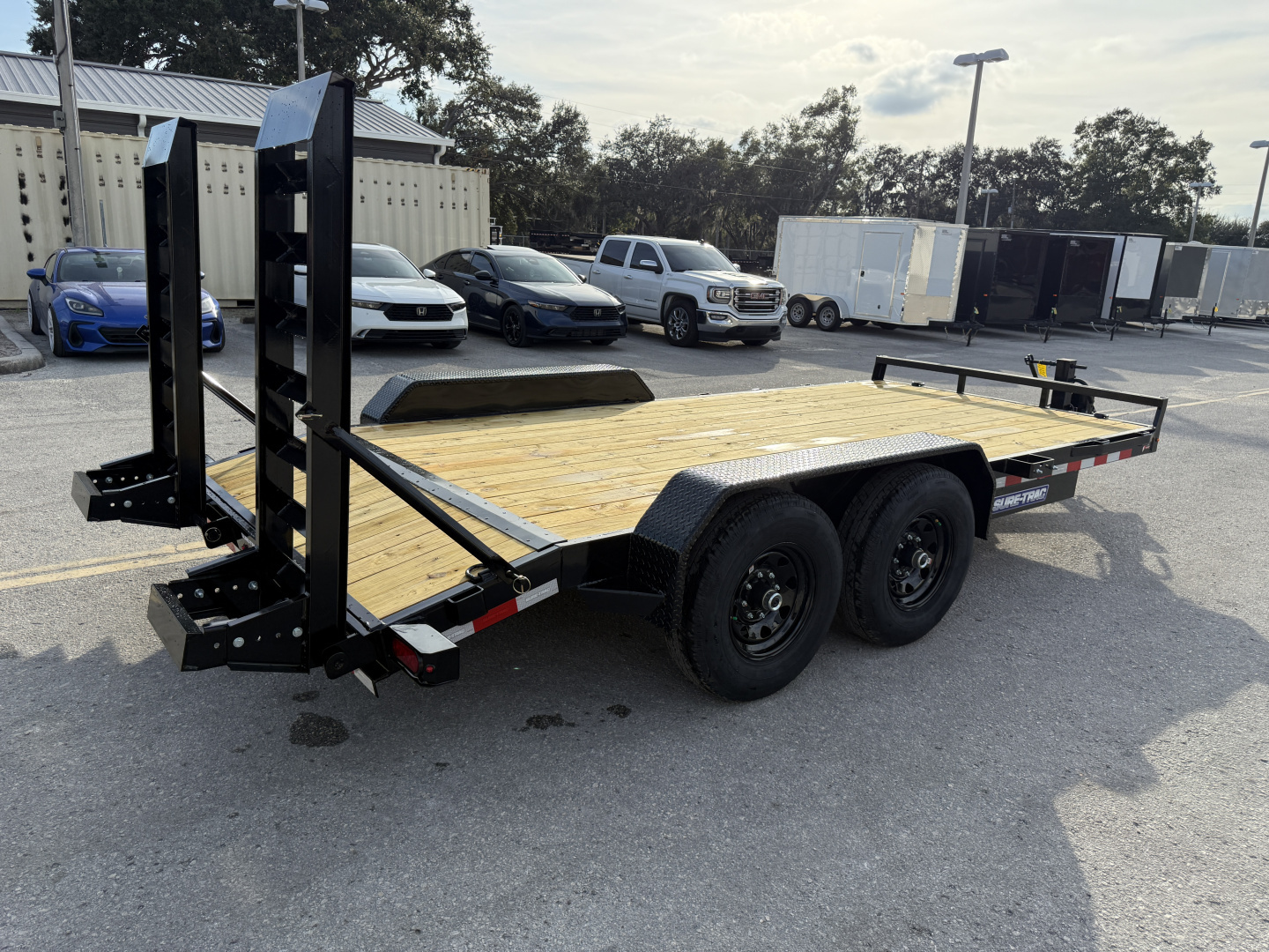 New 2026 Sure-Trac 7X16 (14+2) 14K Equipment Trailer