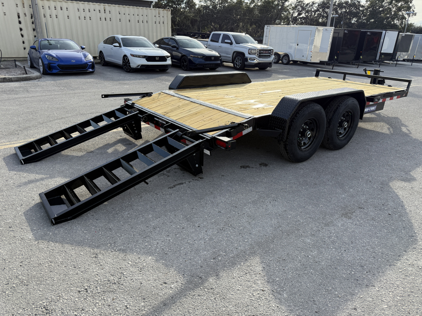 New 2026 Sure-Trac 7X16 (14+2) 14K Equipment Trailer