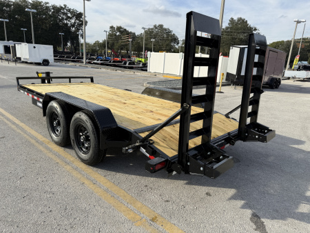 New 2026 Sure-Trac 7X16 (14+2) 14K Equipment Trailer