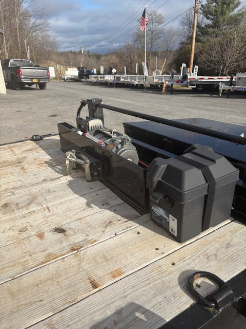 Used 2023 LOAD TRAIL CH24 - 83" x 24' Tri-Axle Equipment Trailer 21K GVW