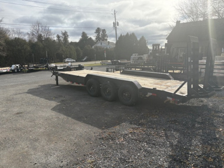 Used 2023 LOAD TRAIL CH24 - 83" x 24' Tri-Axle Equipment Trailer 21K GVW