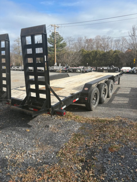 Used 2023 LOAD TRAIL CH24 - 83" x 24' Tri-Axle Equipment Trailer 21K GVW