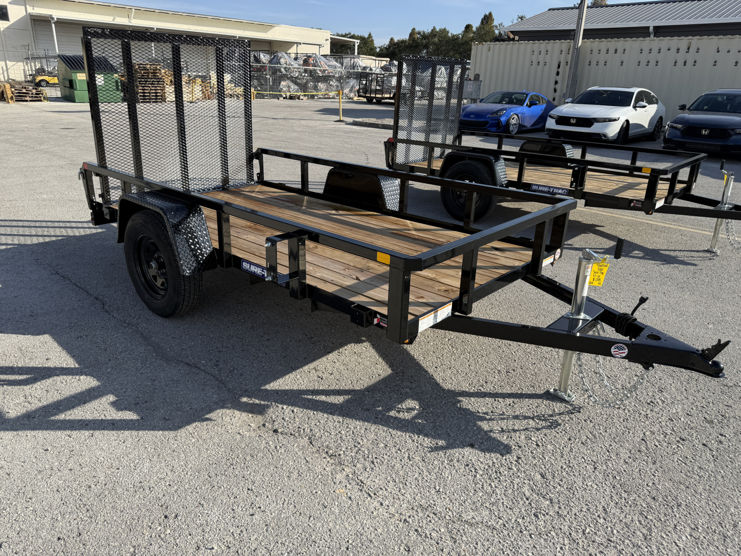 New 2026 Sure-Trac 5x10 3K Tube Top Utility Trailer