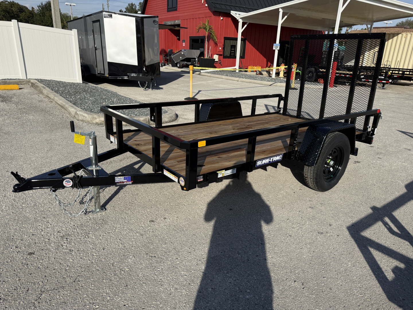 New 2026 Sure-Trac 5x10 3K Tube Top Utility Trailer