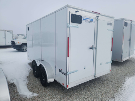 New 2025 Cargo Express 7 x 14 7K Double Rear Door Cargo / Enclosed Trailer
