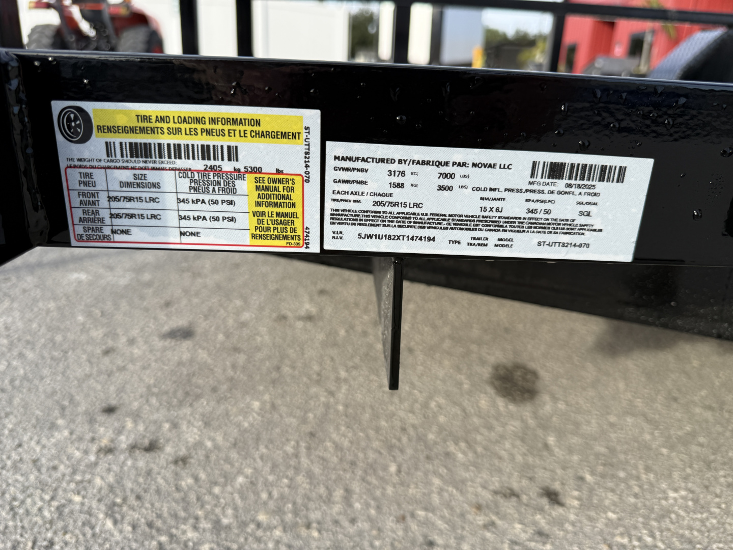 New 2026 Sure-Trac 7x14 7K Tube Top Utility Trailer