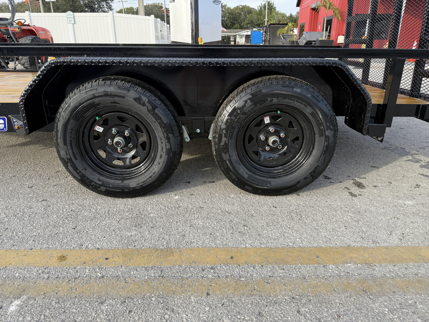 New 2026 Sure-Trac 7x14 7K Tube Top Utility Trailer