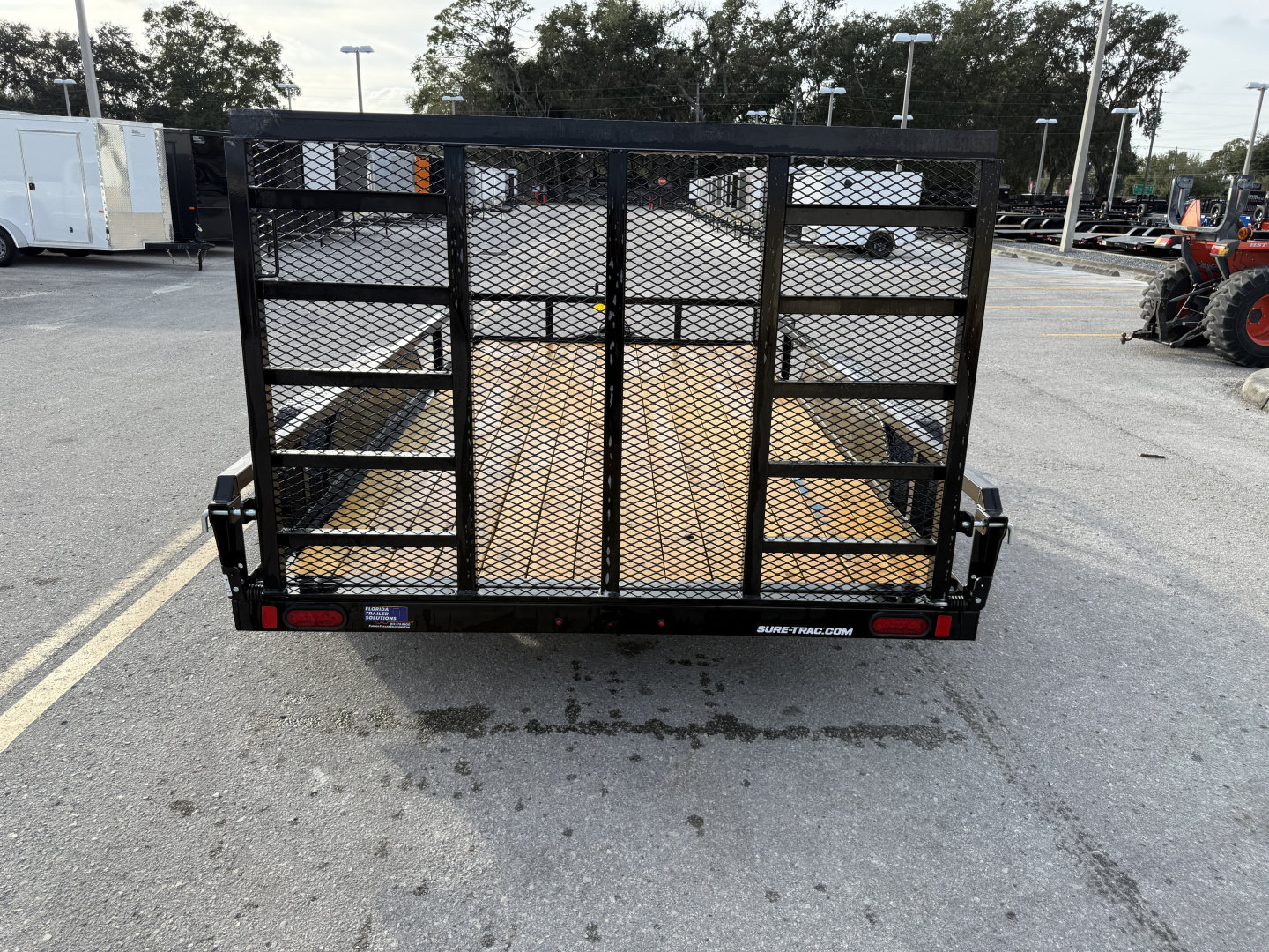 New 2026 Sure-Trac 7x14 7K Tube Top Utility Trailer