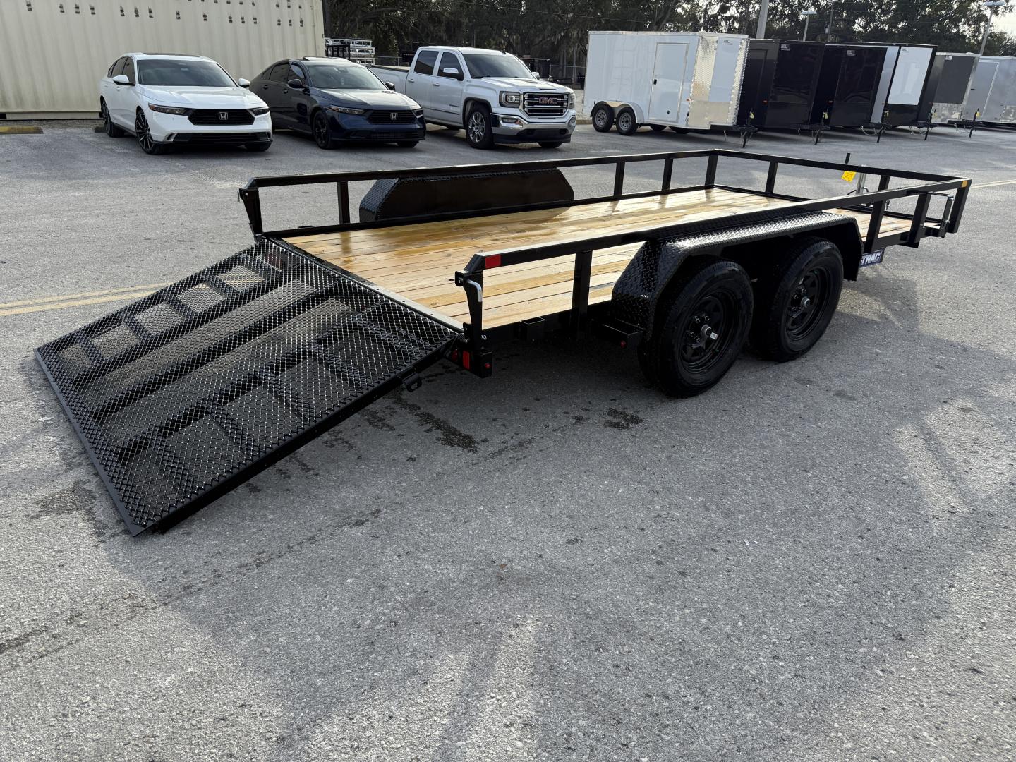 New 2026 Sure-Trac 7x14 7K Tube Top Utility Trailer