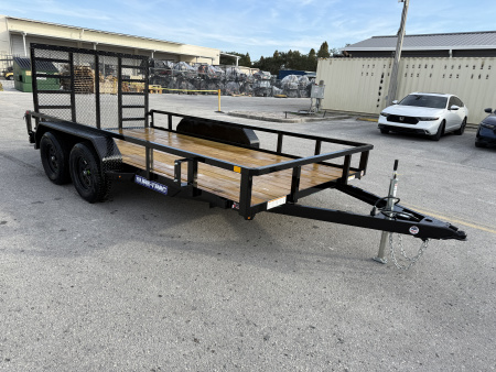 New 2026 Sure-Trac 7x14 7K Tube Top Utility Trailer