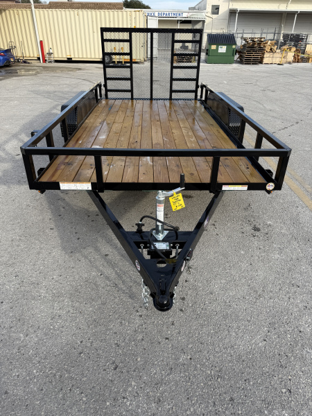 New 2026 Sure-Trac 7x14 7K Tube Top Utility Trailer