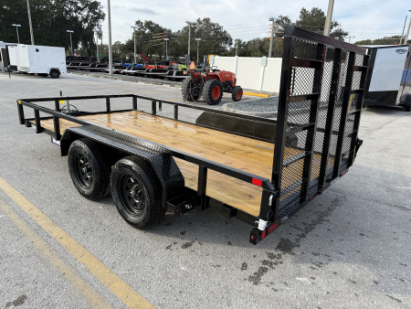 New 2026 Sure-Trac 7x14 7K Tube Top Utility Trailer